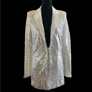 IN THE STYLE sequin blazer and hot pants